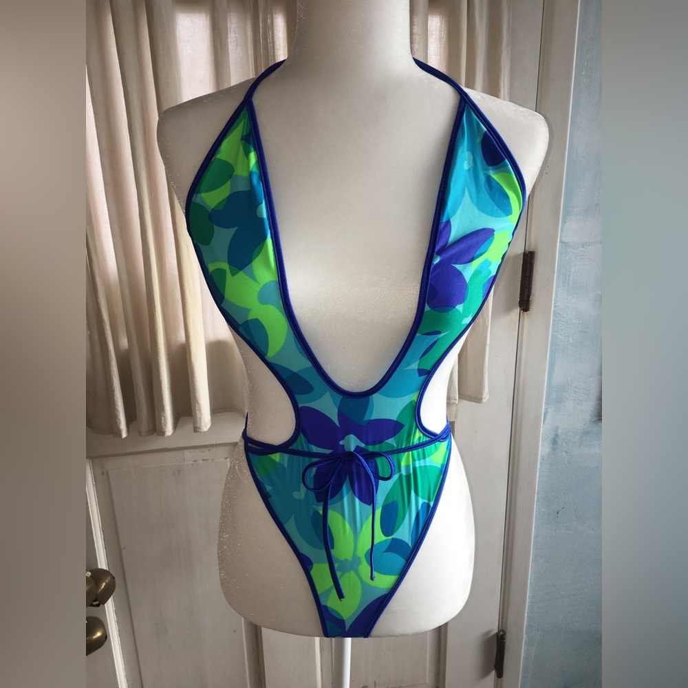 Tony’s Wear Brazilian Cut One Piece Bathing Suit